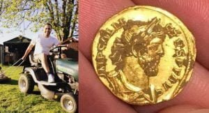 29enne con Metal Detector trova una Moneta d’oro