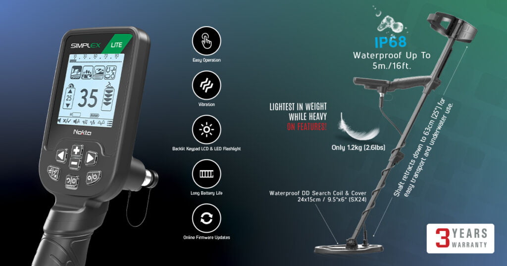 Nokta Simplex LITE: è Davvero il Miglior Metal Detector Qualità-Prezzo?