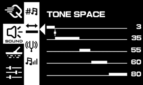 Le differenze e le caratteristiche tra Quest V60 e V80 3 Quest V80 V6 Tone Space Adjustment