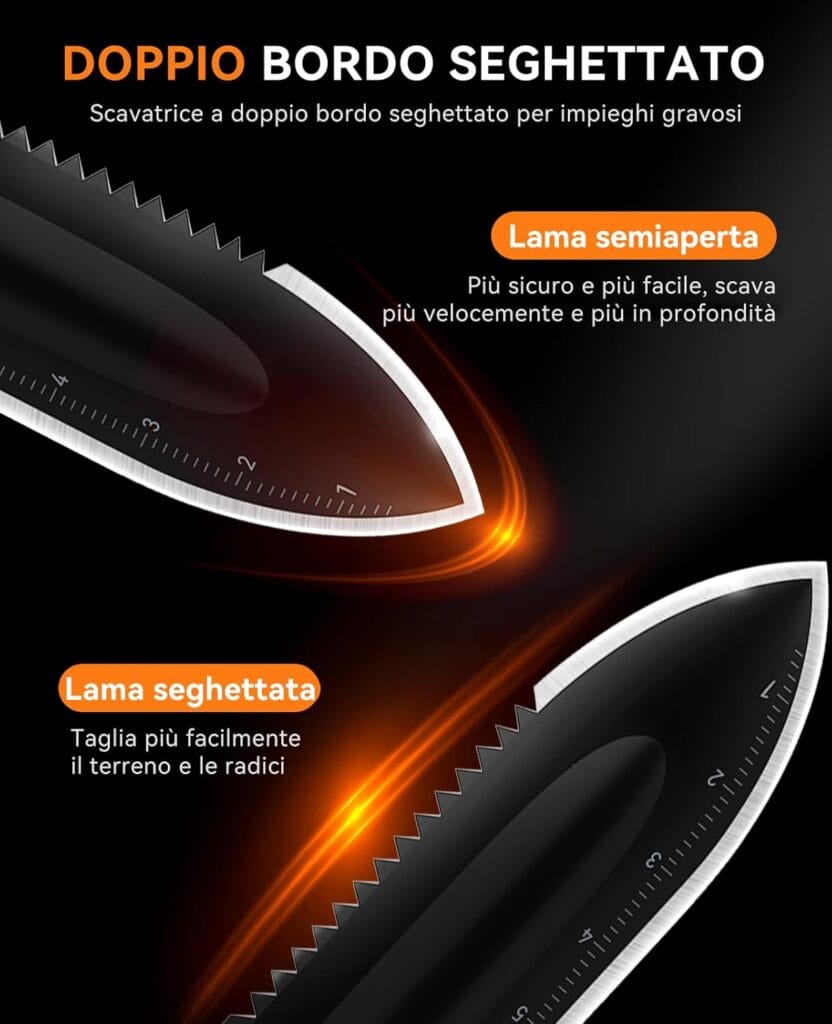 Questi due coltelli da scavo a 20 euro sono un super affare 4 coltello da scavo sunpow