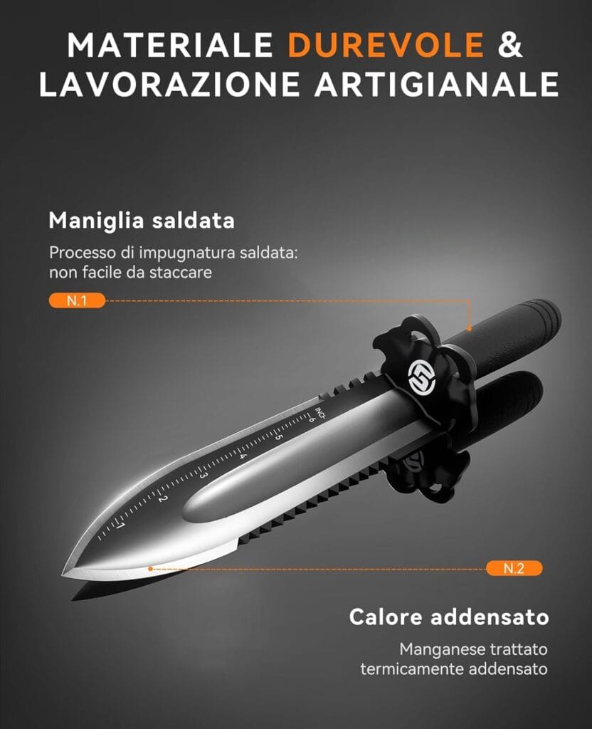 Questi due coltelli da scavo a 20 euro sono un super affare 3 coltello