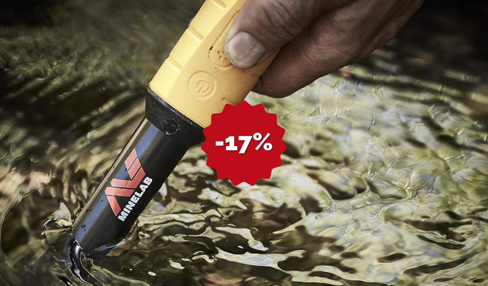 Ultimi giorni di Black Friday: sconti fino al 17% su questi tre Pinpointer Minelab