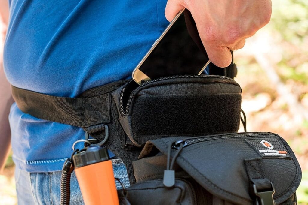 Questo marsupio porta pinpointer è l'ideale per le vostre uscite 3 Borsa, Marsupio per pinpointer e metal detector