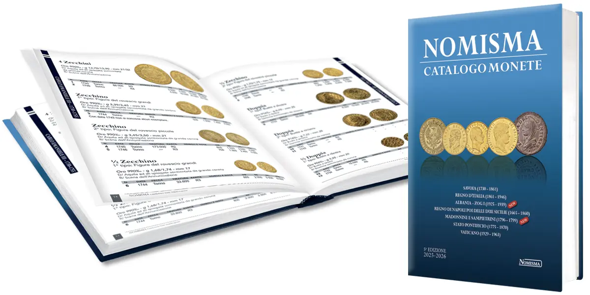 Nuovo catalogo Nomisma 2025/2026: prezzi, valutazioni e novità per i collezionisti