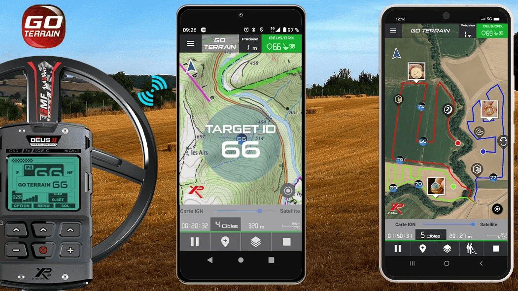 Go Terrain: un app rivoluzionaria by XP Metal Detector