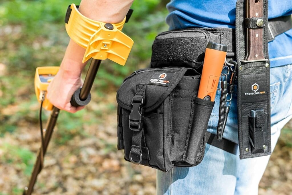 Questo marsupio porta pinpointer è l'ideale per le vostre uscite 4 Borsa, Marsupio per pinpointer e metal detector