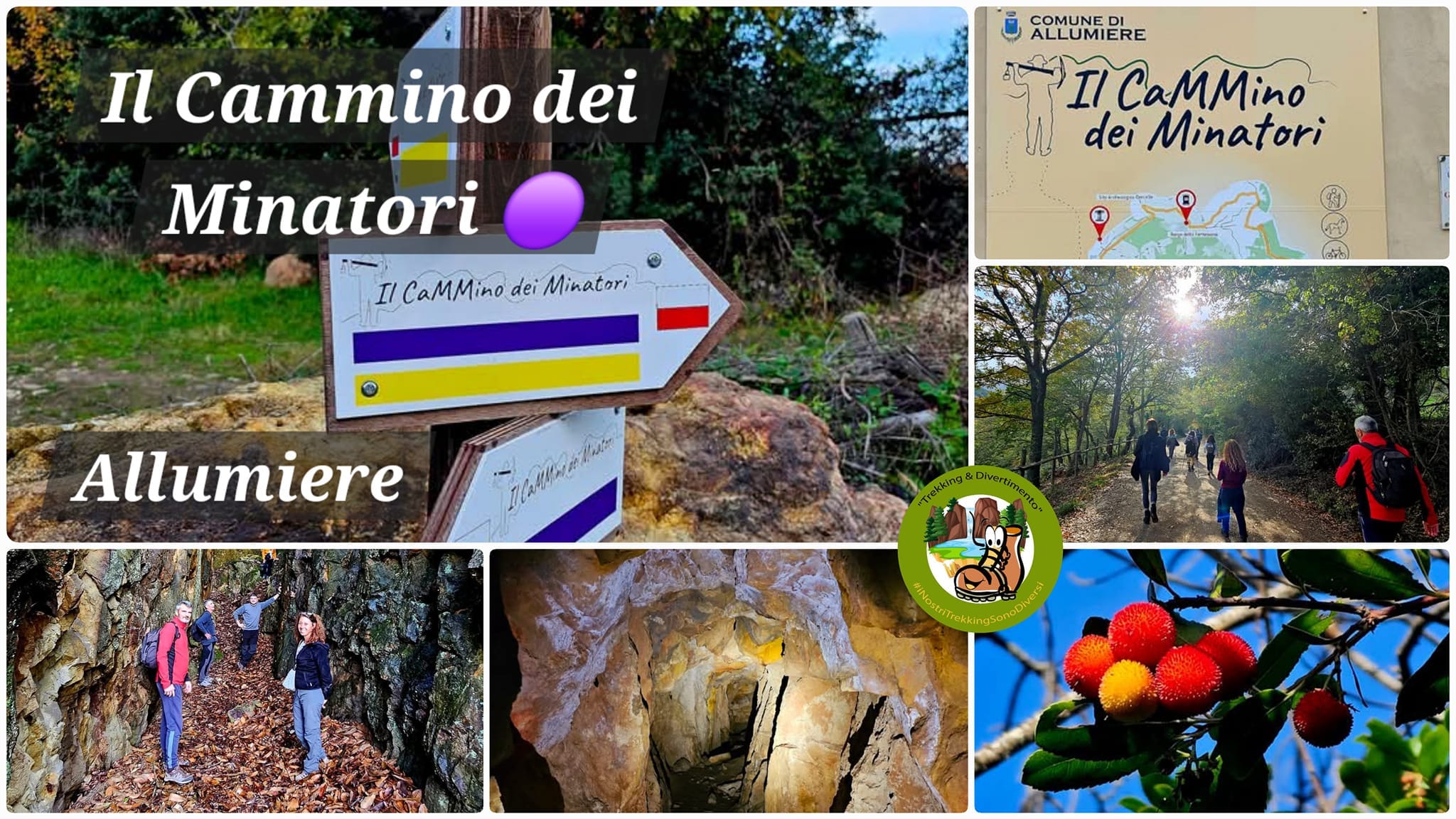 Escursione sul Cammino dei Minatori: alla scoperta dell’Acquedotto Traianeo