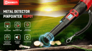 Questo pinpointer KAIWEETS è in super offerta a soli 37 euro su Amazon