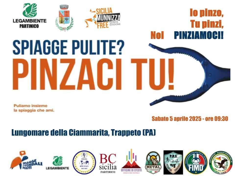 Giornata ecologica a Trappeto: tutti insieme per spiagge pulite