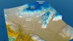 Campi Flegrei: scoperta una nuova caldera e una frana sottomarina al largo di Ischia