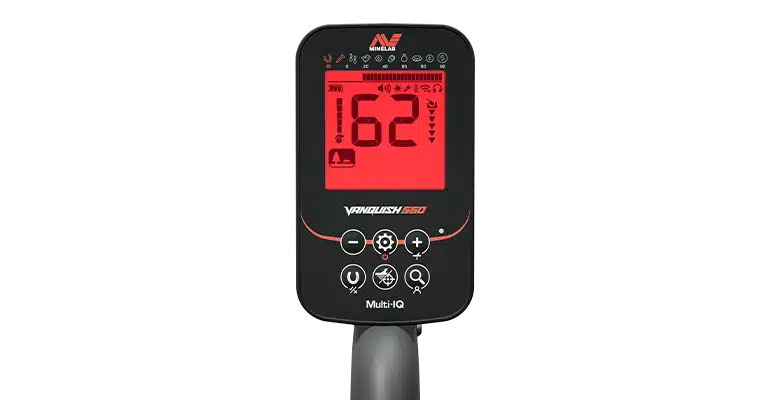 Più potenza, più controllo: arriva il Minelab VANQUISH 560 2 VANQUISH560 Control